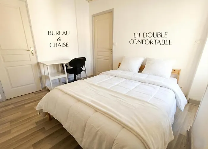 L'escale Du Faubourg - Grande Maison Avec Bureaux Et Wifi